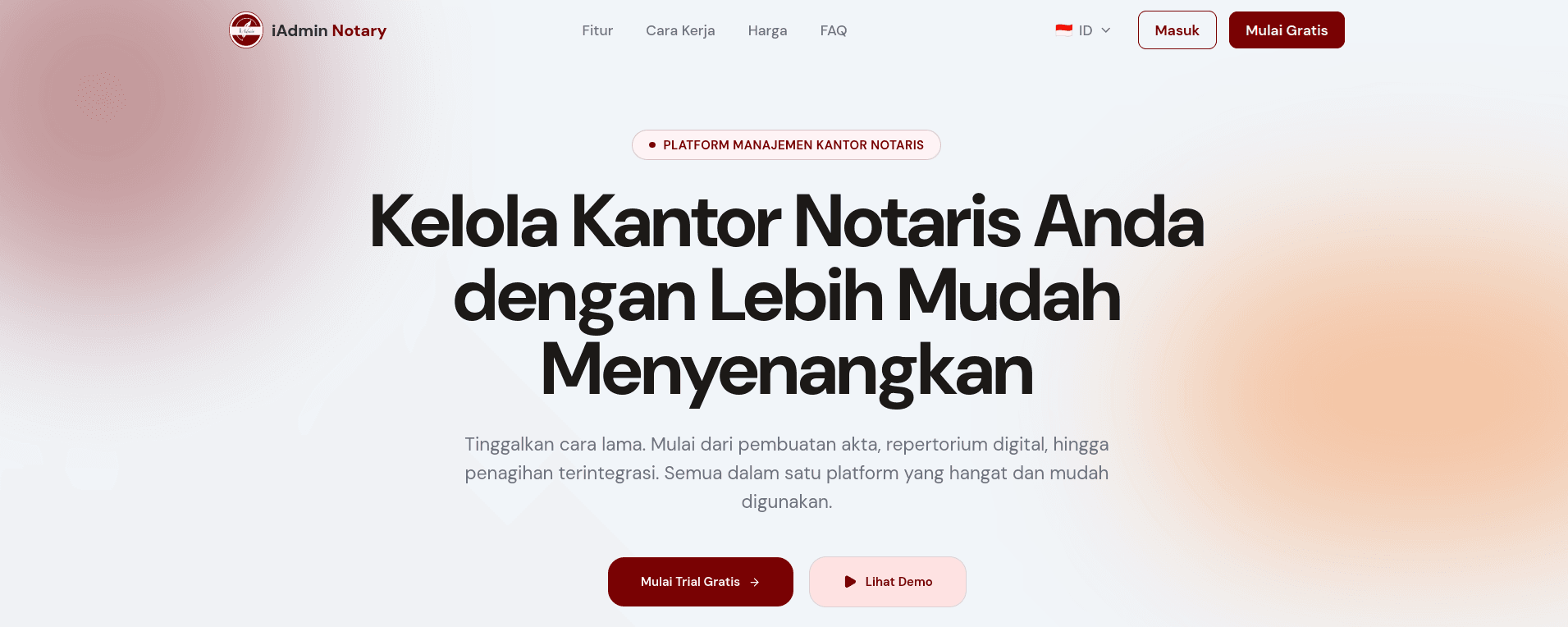 iadmin Notary project screenshot